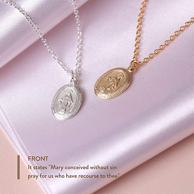 Religious coin sale necklace