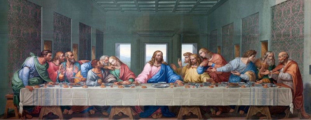 Last Supper ，Frameless，Christian，Home Decor/ New Home Gift