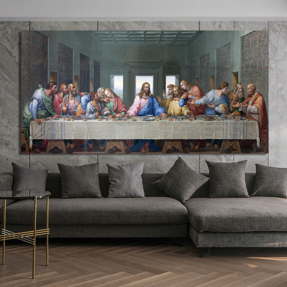 Last Supper ，Frameless，Christian，Home Decor/ New Home Gift