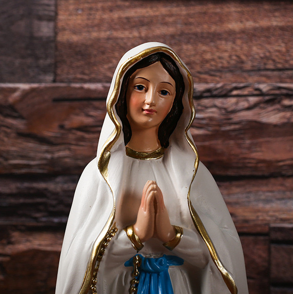 Virgin Mary Statue, 12 Inch Catholic Blessed Virgin Mother Mary Statues，Resin