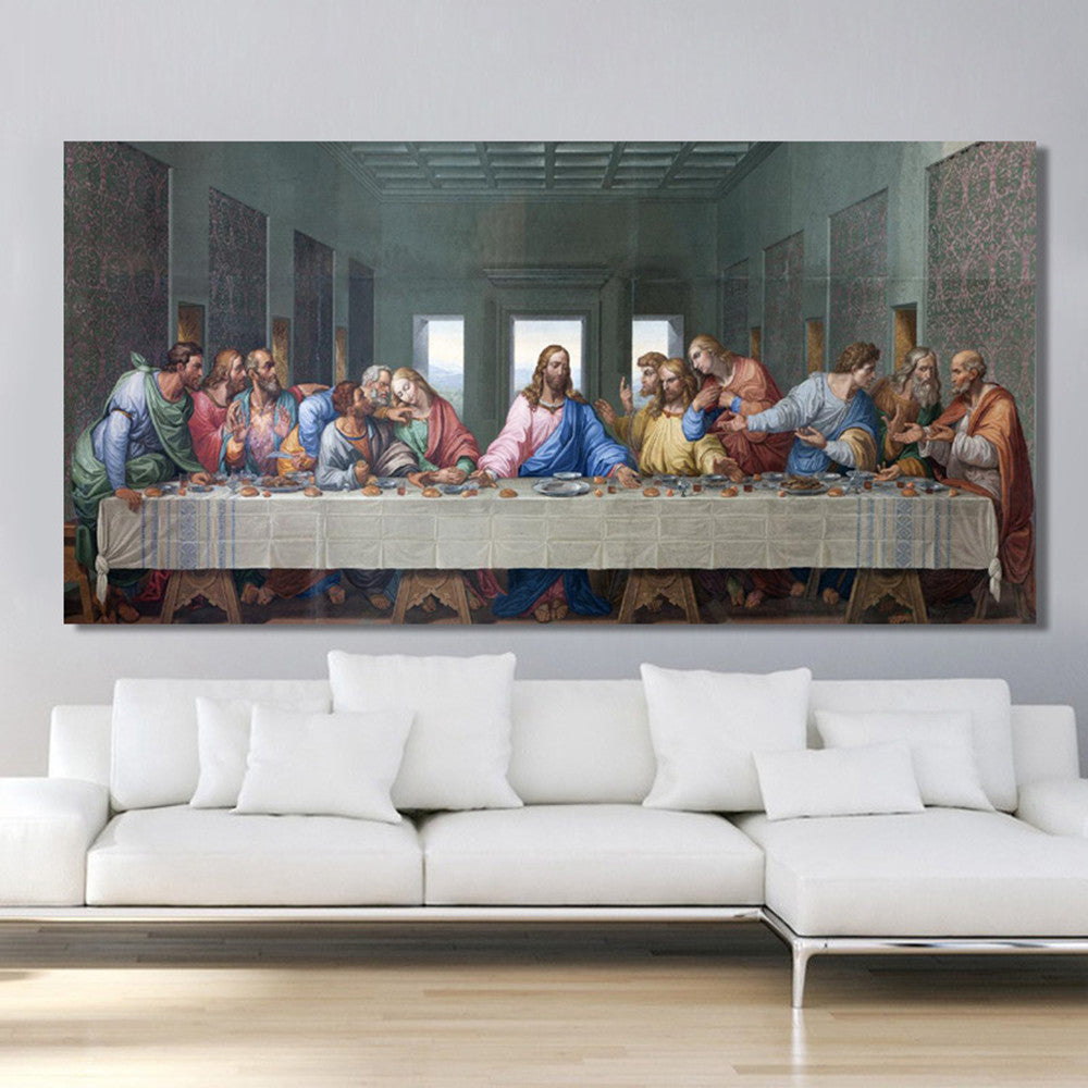 Last Supper ，Frameless，Christian，Home Decor/ New Home Gift