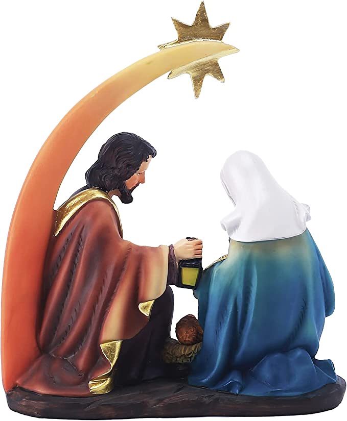 Holy Family Figurine Christmas Nativity Scene Jesus