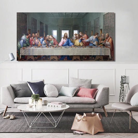 Last Supper ，Frameless，Christian，Home Decor/ New Home Gift